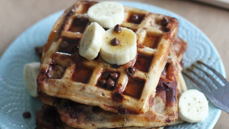 Peanut butter Waffle