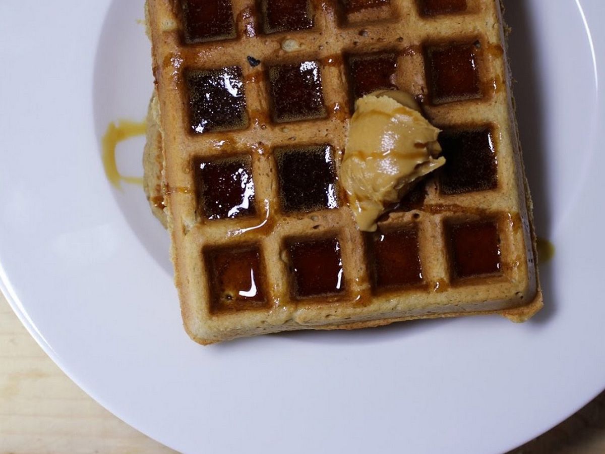 Peanut Butter waffle