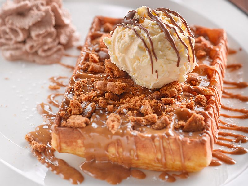 Speculaas Waffle