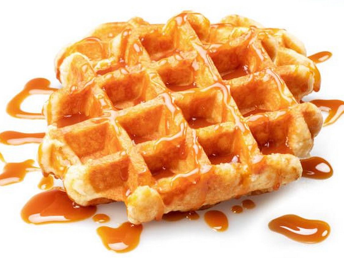 Waffle (Sugar powder- Honey)