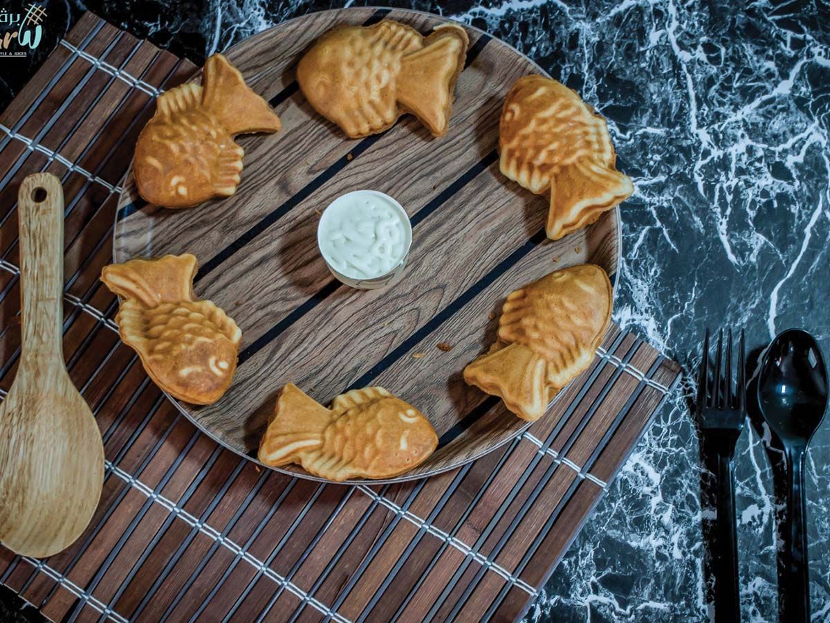 Large Basic Fish Waffle 6 Pieces