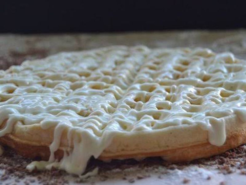 White Chocolate Waffle