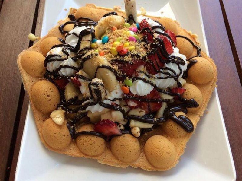 Hazelnut Chocolate Waffle