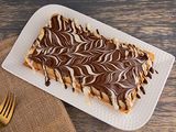 American Waffle Nutella and White Chocolate