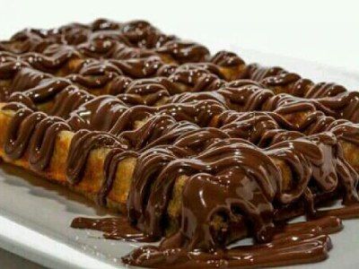 Nutella Chocolate Waffle