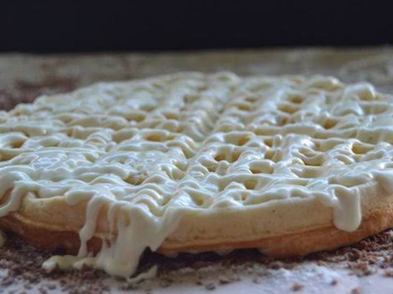 White Chocolate Waffle
