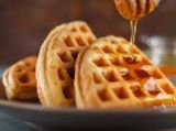 White Honey Waffle