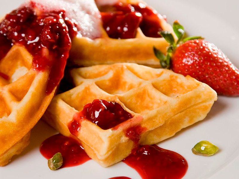 Strawberry Waffle