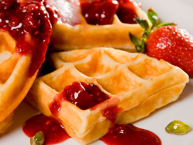 Strawberry Waffle