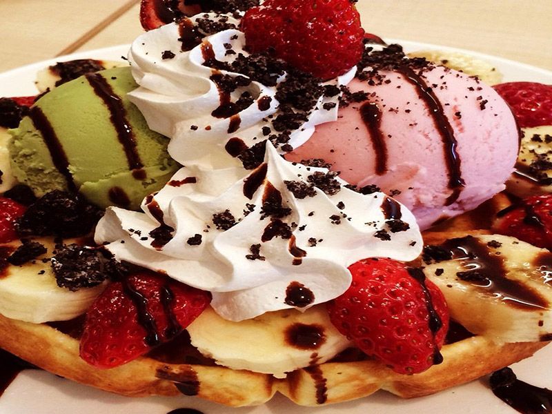 Fruit Waffle