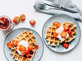 Fruits Waffle