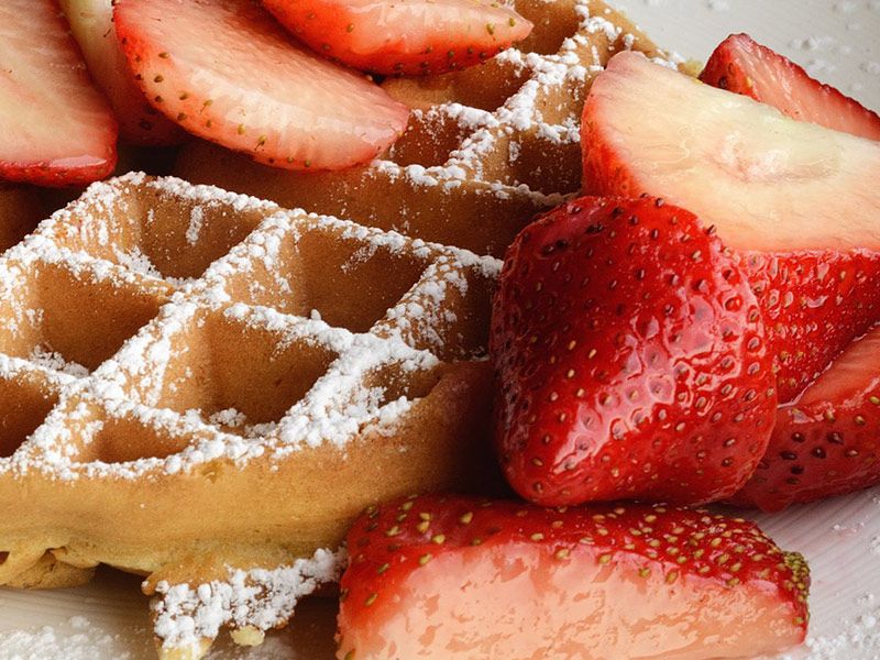 Strawberry Waffle