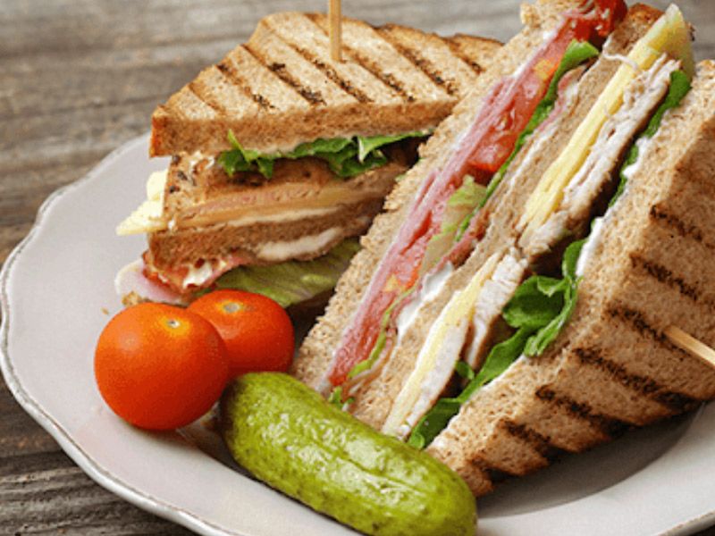 Waffle Club Sandwich