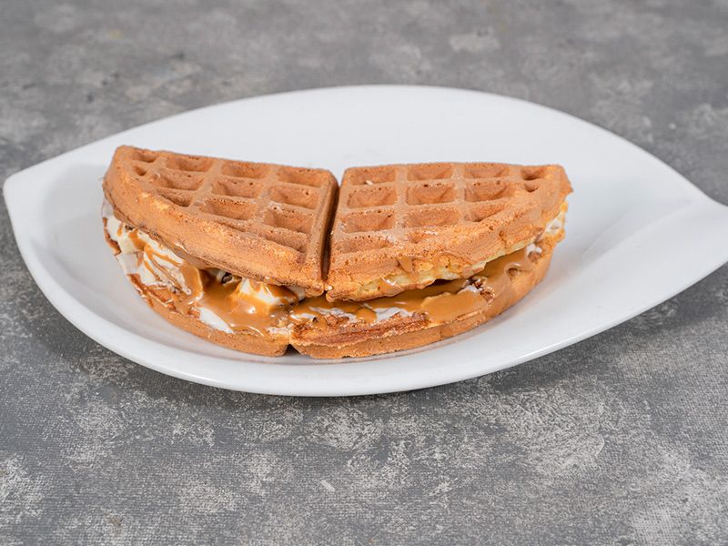 Nutella Chocolate Lotus Waffle