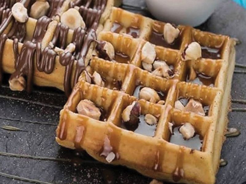 Honey Nuts Waffle