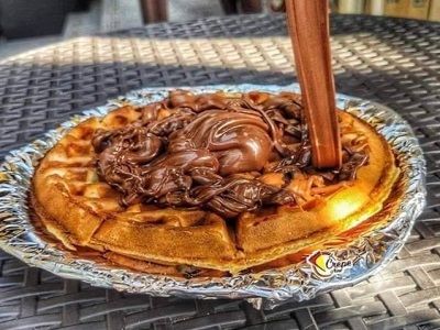 Nutella Chocolate Waffle
