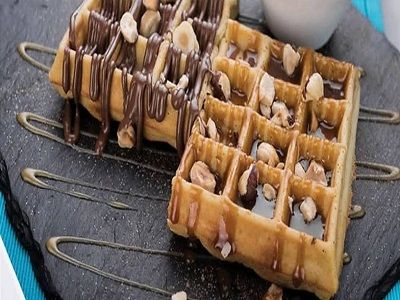 Chocolate Dough Waffle