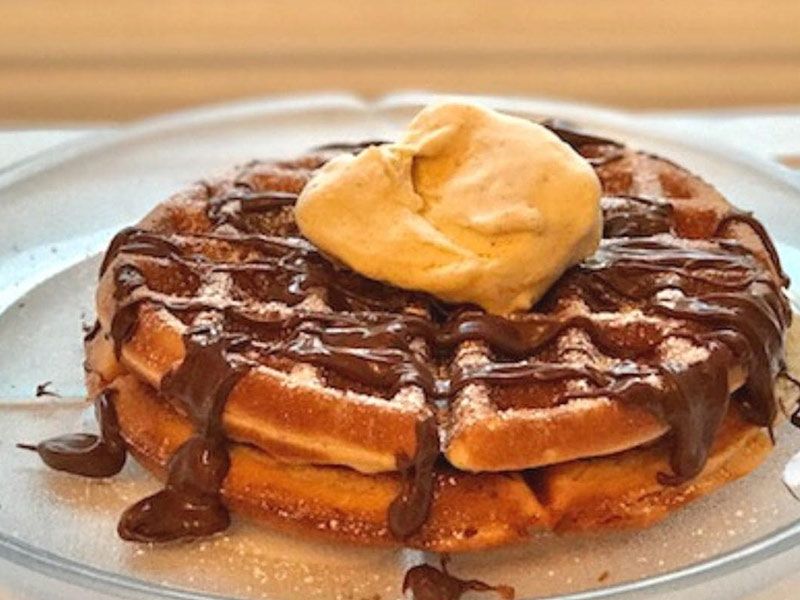 Nutella Chocolate Waffle