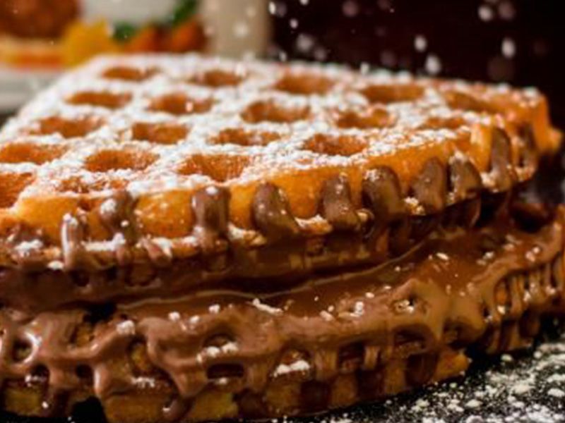 Nutella Chocolate Waffle