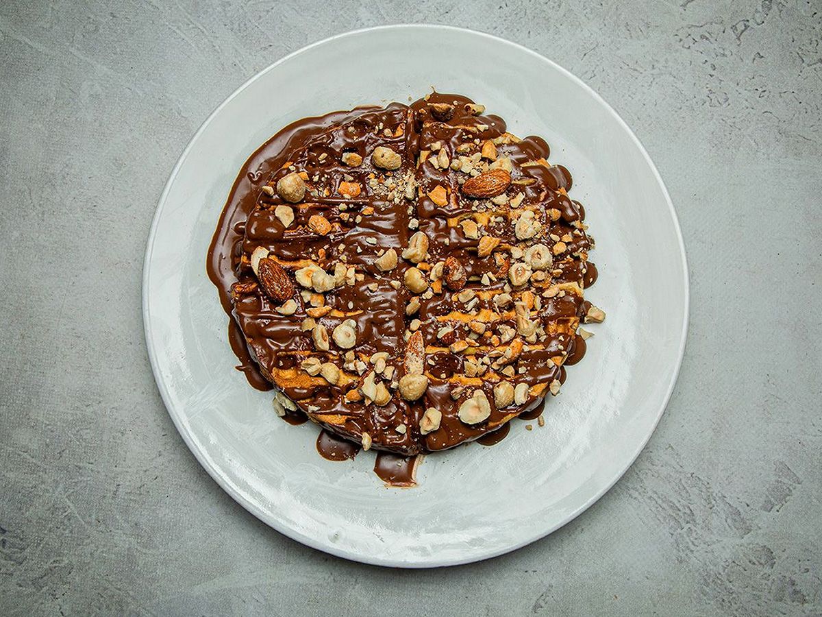 Waffle Nutella & Nuts