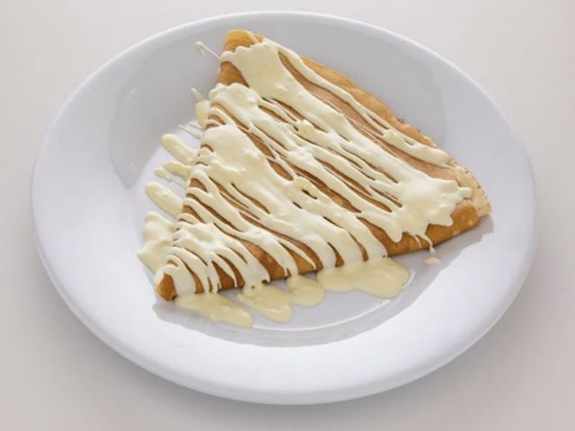 White Nutella Chocolate Waffle