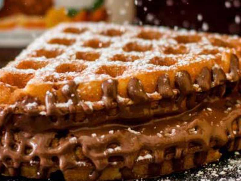 Nutella Chocolate Waffle