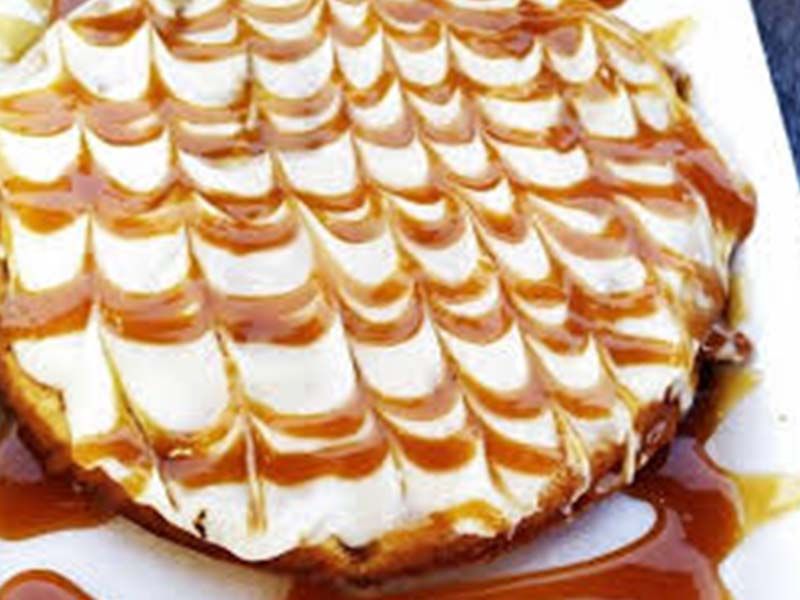 white chocolate Waffle