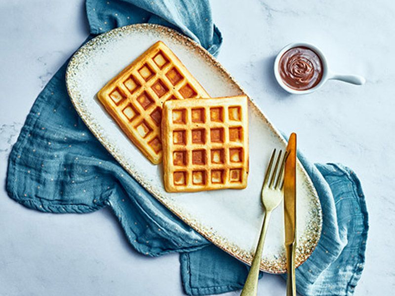 White Chocolate Waffle