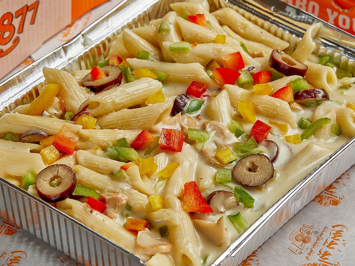 White sauce pasta
