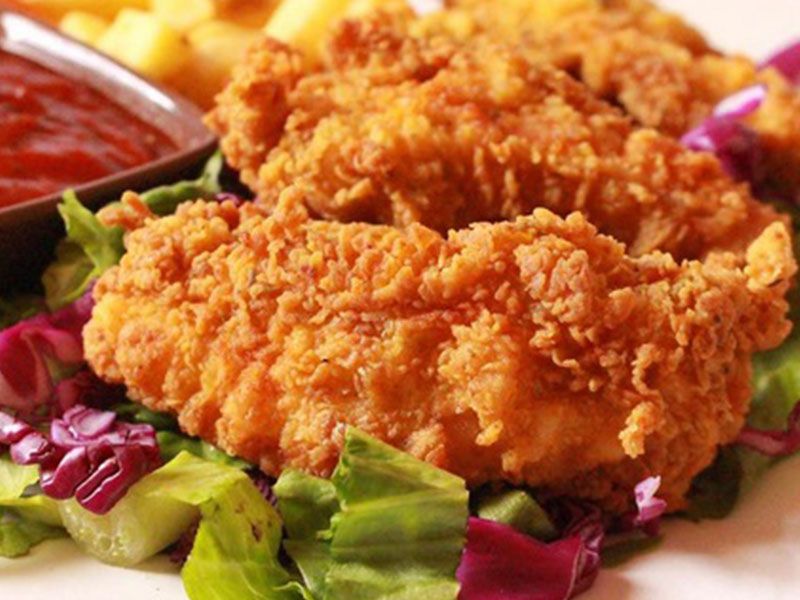 2 Crispy Chicken Pieces Meal