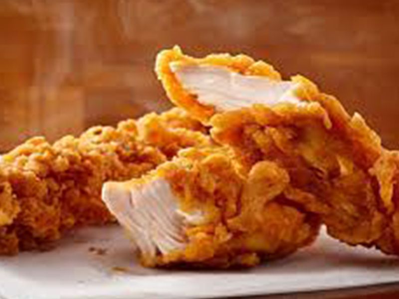 3 Pieces Of Crispy Chicken Strips Meal