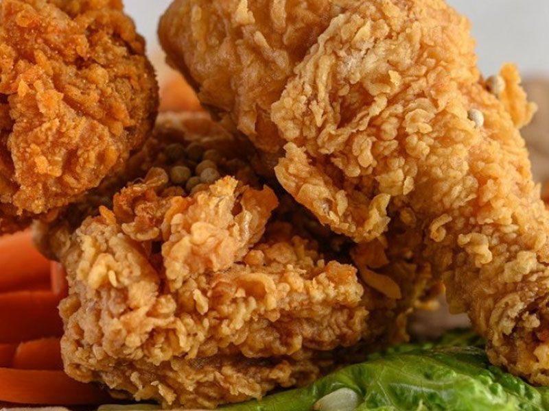 3 Crispy Chicken Strips Pieces Meal