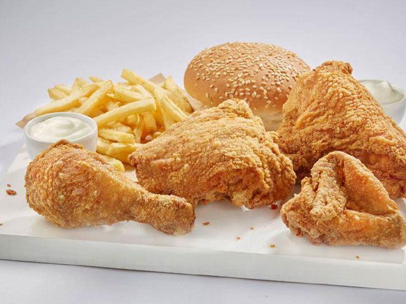4 Crispy Chicken Pieces Meal
