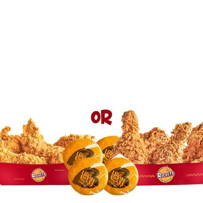6 Pieces Of Chicken Or 8 Strips Saving Meal