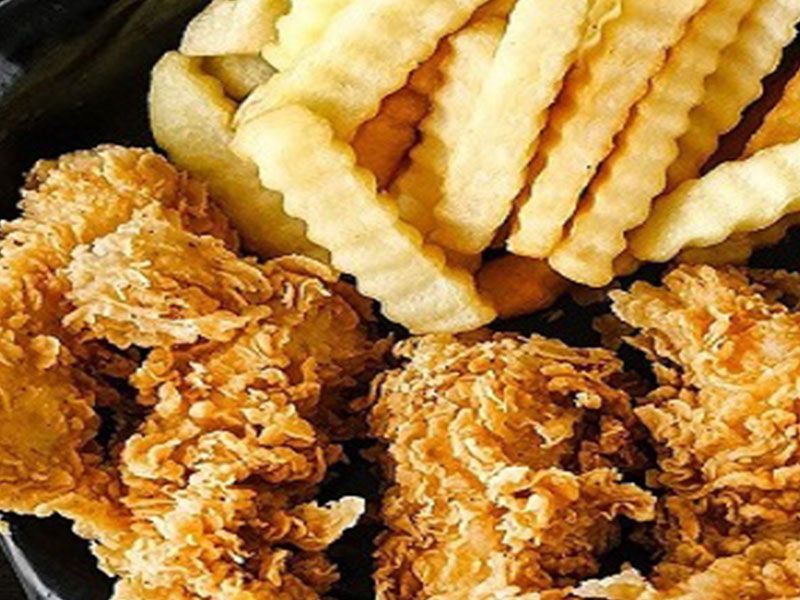 7 Crispy Chicken Strips Pieces Meal