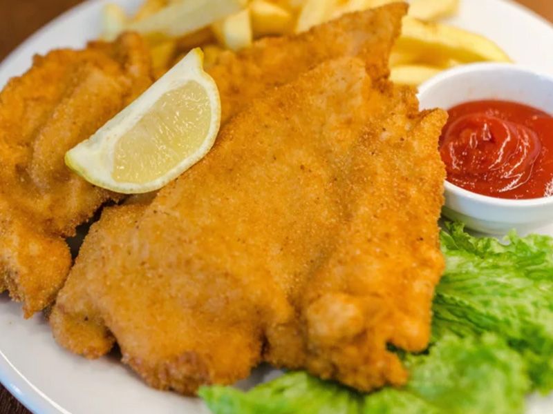 chicken escalope meal