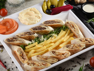 Lebanese Chicken Shawerma Meal