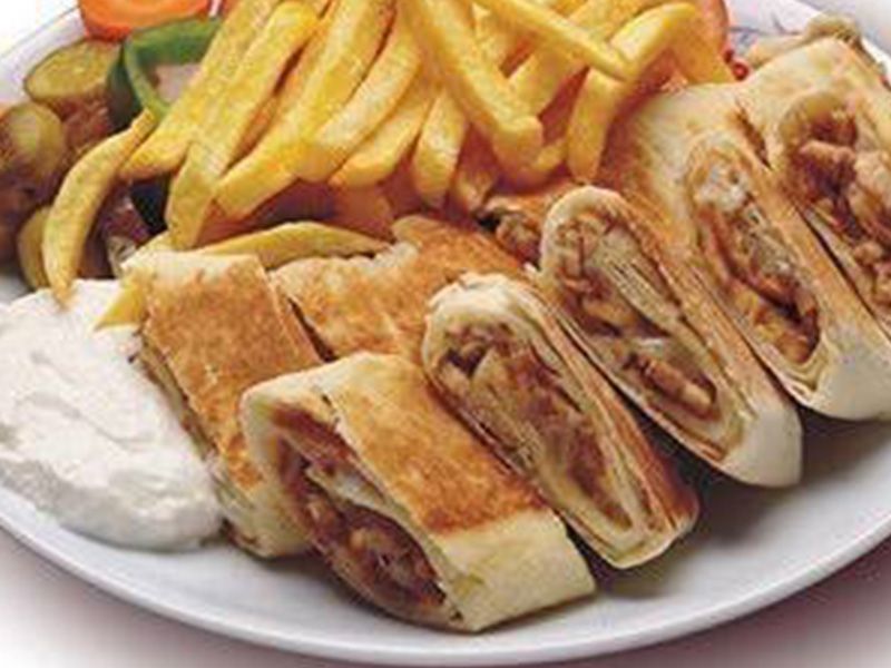 arabic shawerma meal