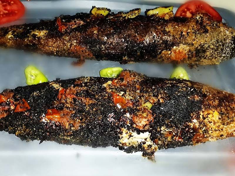 Grilled Grey Mullet Meal