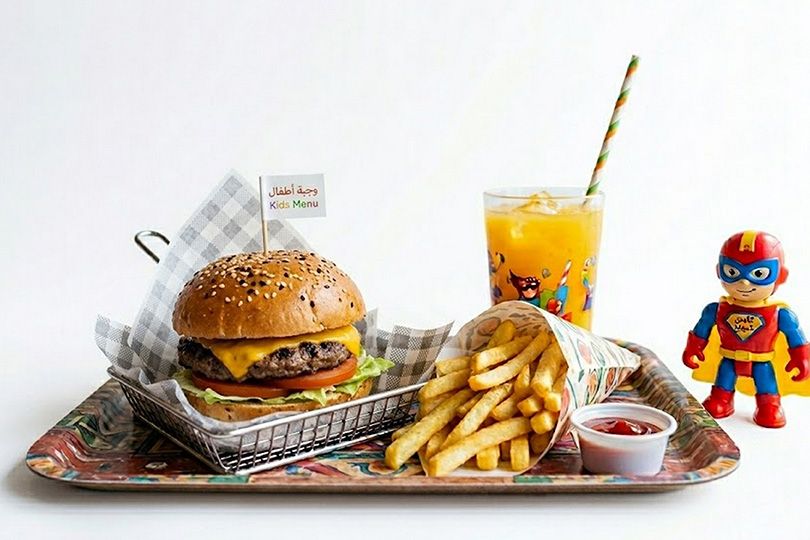 Beef Burger Meal