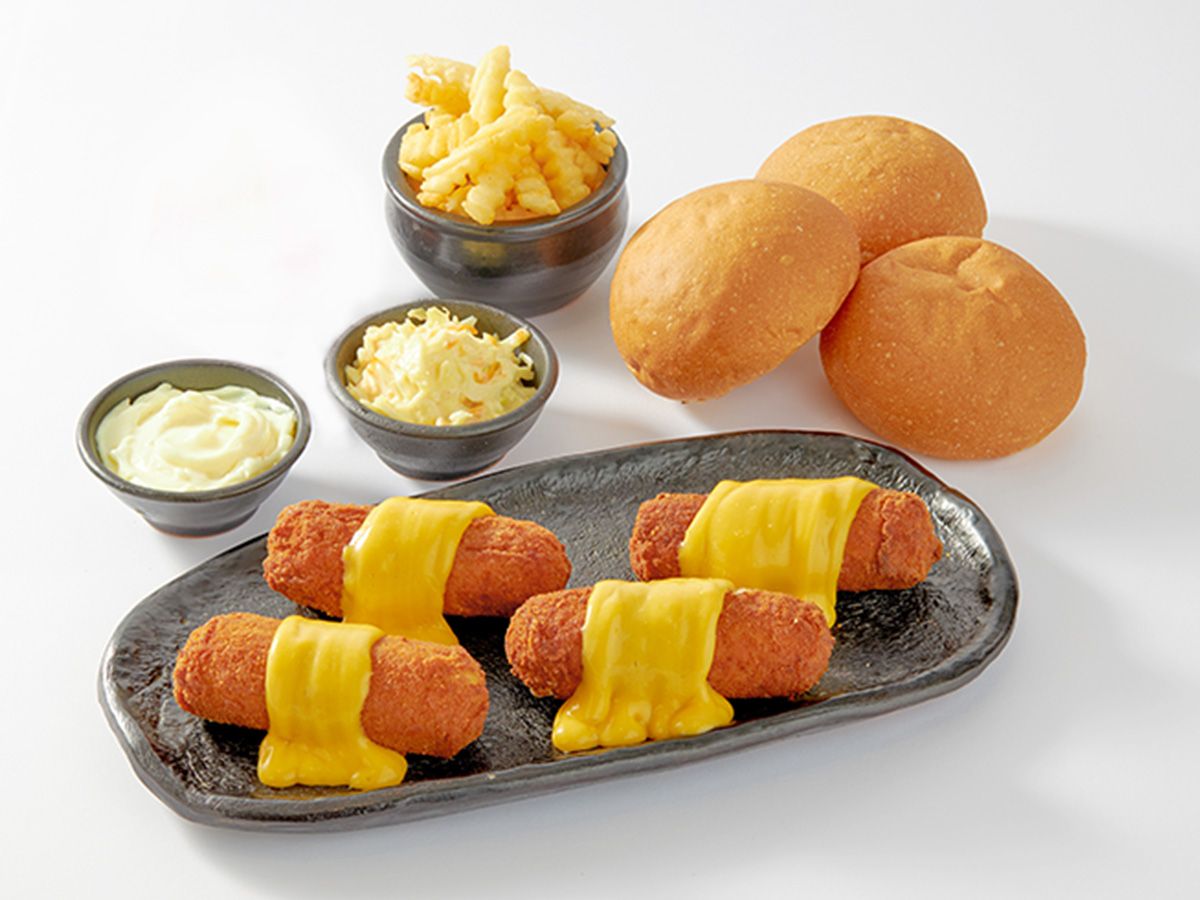 Chicken Roll Meal