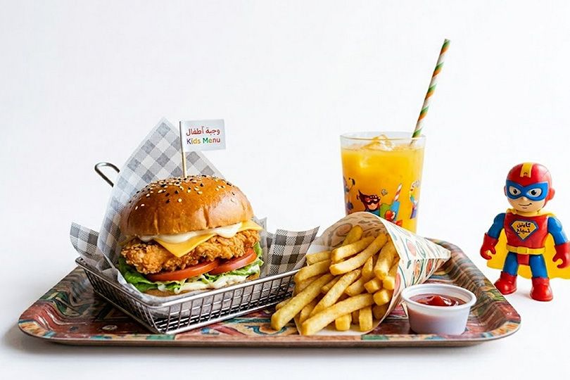 Chicken Burger Meal