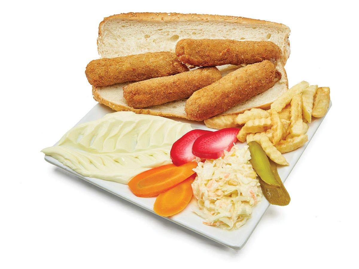Chicken Roll Meal
