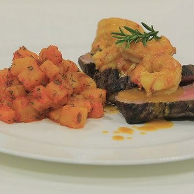 Fried Shrimp Meal, Head and Tail