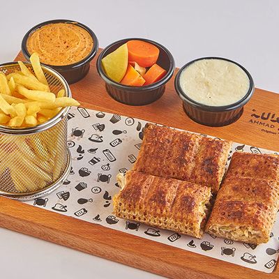 Large protein bread meal