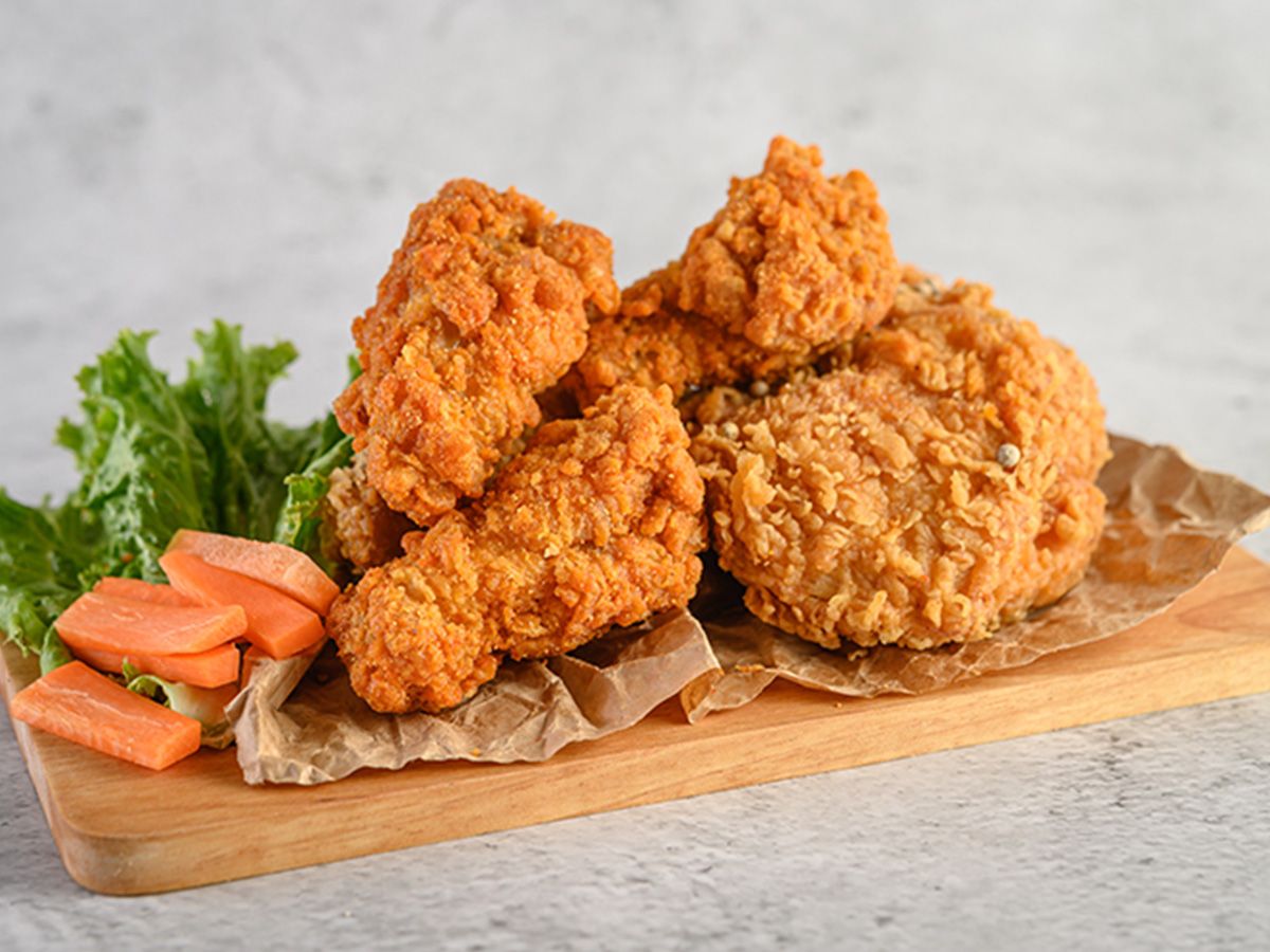 5 Broasted Fried Drumsticks Meal