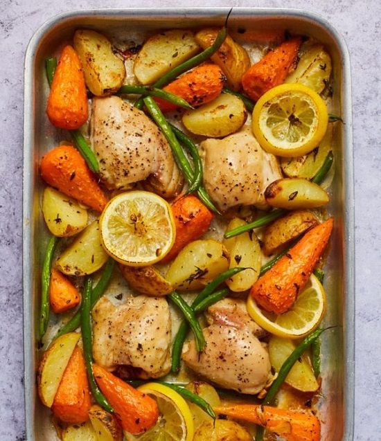 Chicken Lemon Meal