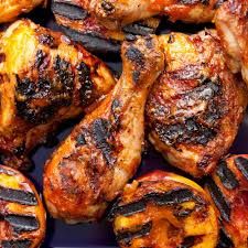 Grilled Chicken Thighs Meal