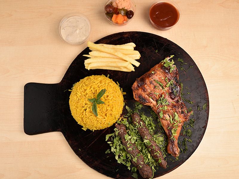 Chicken And Kofta Meal