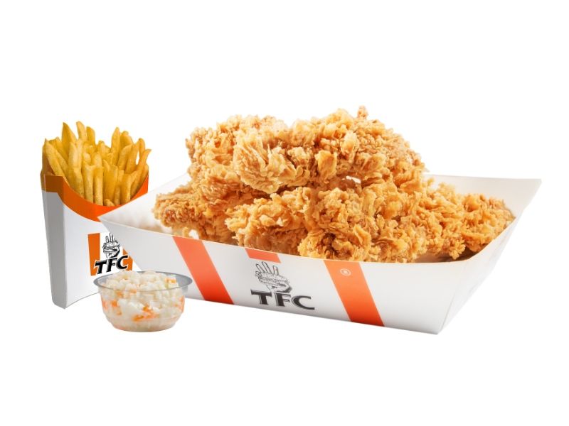 Dinner Chicken Strips Meal